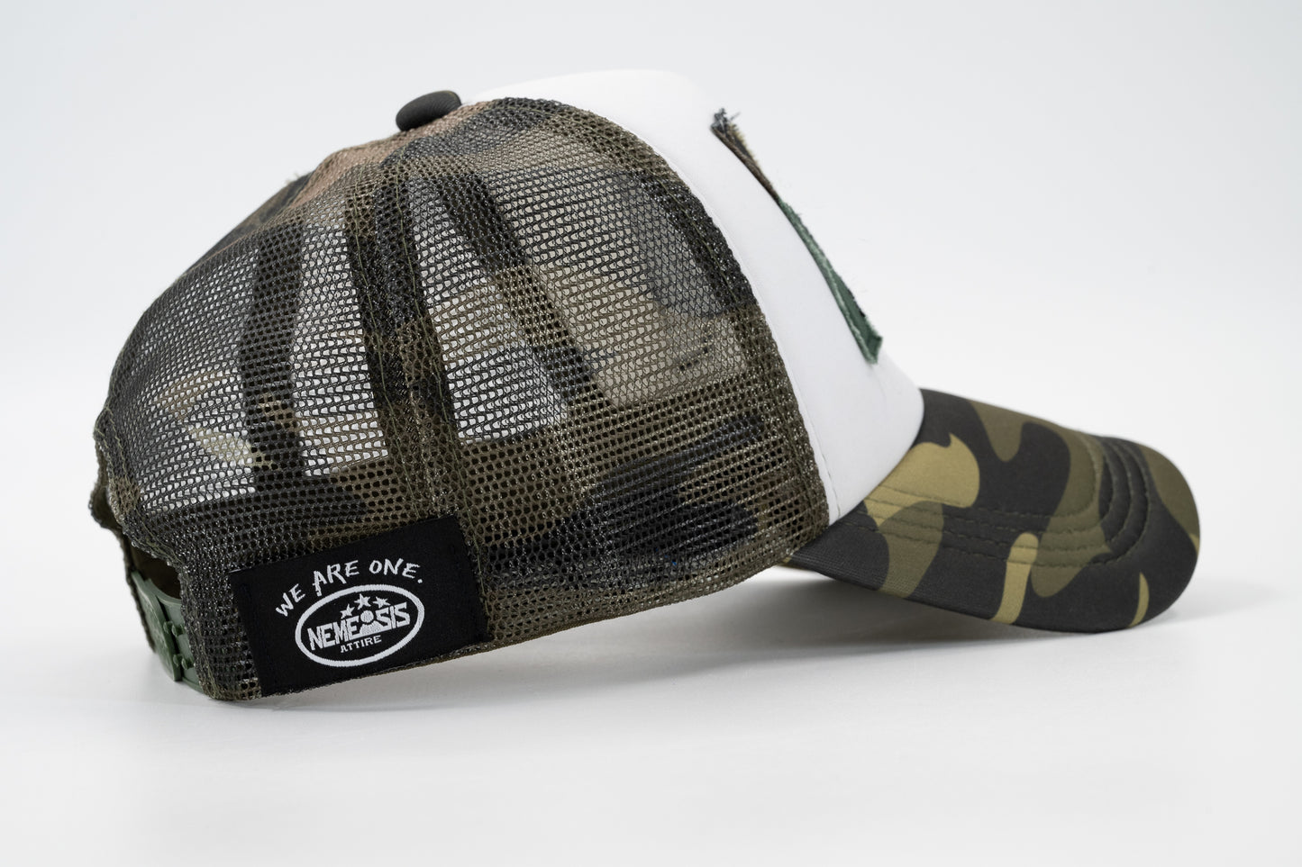 camo trucker hat
