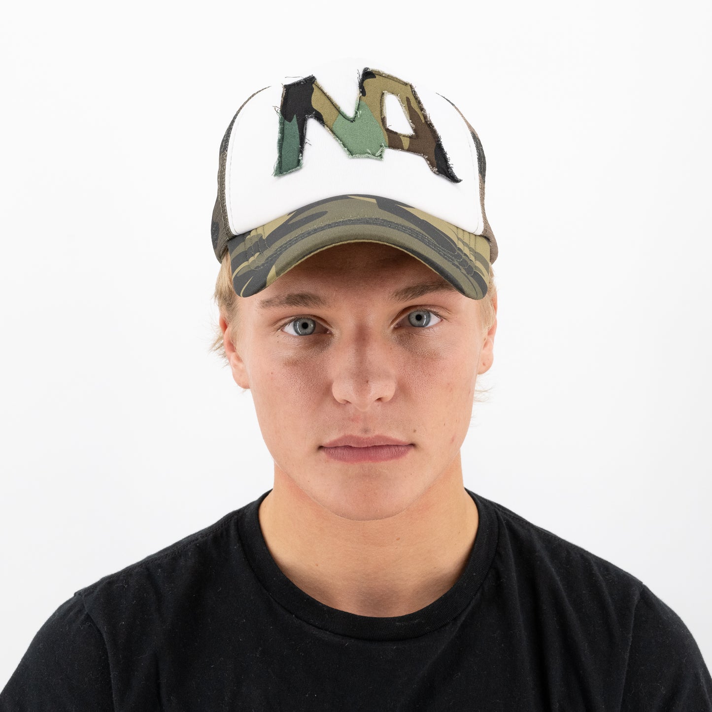 camo trucker hat