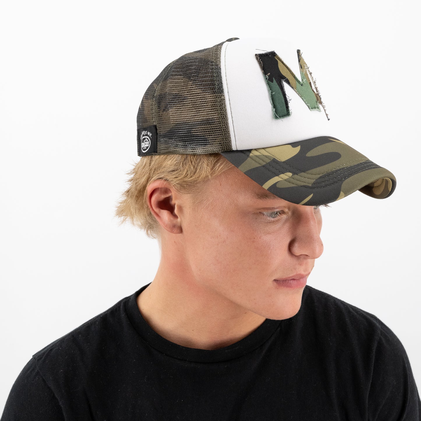 camo trucker hat